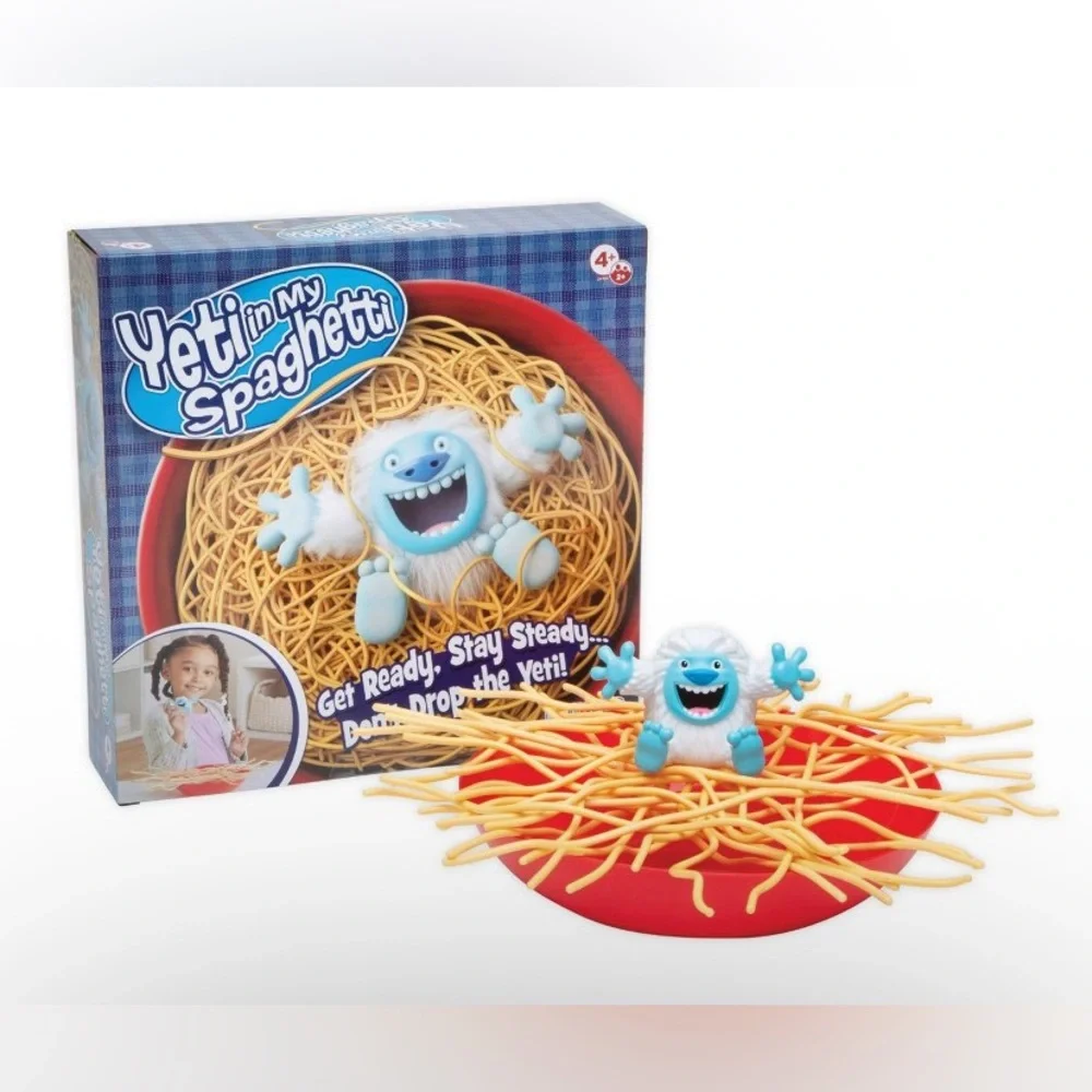 NEW Yeti in My Spaghetti Game Board Game Family Game Kids Toys Ages 4+